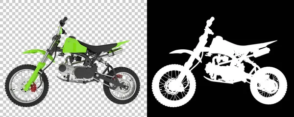 Motocross Bike Renderização Ilustração — Fotografia de Stock