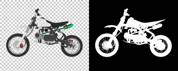 Motocross Kerékpár Renderelés Ábra — Stock Fotó