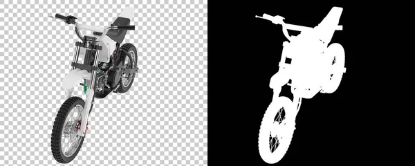 Motokros Bisikleti Görüntüleme Illüstrasyon — Stok fotoğraf