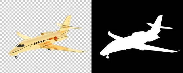 Комерційний Літак Рендеринга Ілюстрація — стокове фото