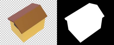 Siyah beyaz arka plandaki sahil kulübesi.