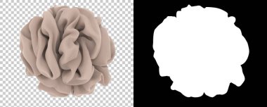 Lif gri arka planda izole edilmiş. 3d görüntüleme - illüstrasyon