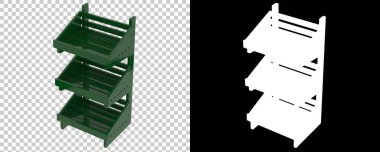 Şeffaf ve siyah arkaplanda katmanlı ekran duruşu