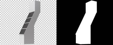 Depolama ekipmanlarının 3D çizimi