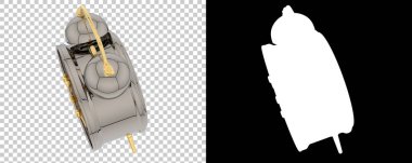 Şeffaf ve siyah arkaplan üzerindeki alarm saatini biçimlendir