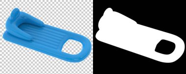 Arka planda izole edilmiş havuz balonu. 3d görüntüleme - illüstrasyon