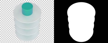 Depolama ekipmanlarının 3D çizimi