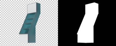 Depolama ekipmanlarının 3D çizimi