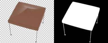 beyaz arkaplanda izole edilmiş çadır