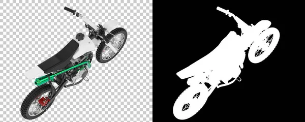 Motocross Ποδήλατο Απόδοση Εικονογράφηση — Φωτογραφία Αρχείου