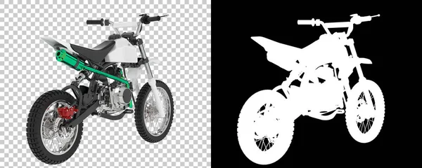 Motocross Fahrrad Rendering Illustration — Stockfoto