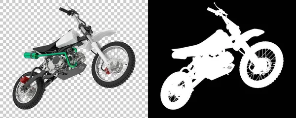 Motocross Bike Rendering Illustrazione — Foto Stock