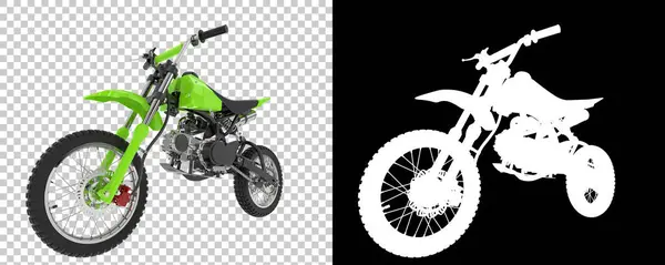 Motocross Bike Rendering Illustrazione — Foto Stock