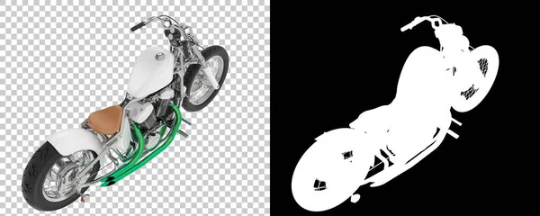 Renderização Motocicleta Moderna Ilustração — Fotografia de Stock