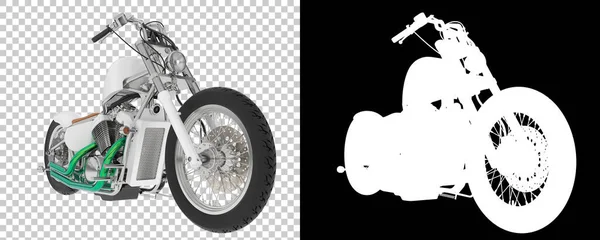 Renderowania Nowoczesnego Motocykla Ilustracja — Zdjęcie stockowe