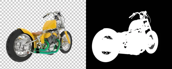 Рендеринг Современного Мотоцикла Иллюстрация — стоковое фото
