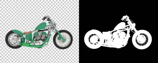Renderelés Modern Motorkerékpár Illusztráció — Stock Fotó