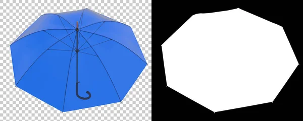 Parapluie Isolé Sur Fond Rendu Illustration — Photo