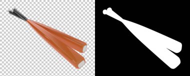 Beyzbol sopası ikonu, çizgi film stili. 