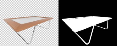 Beyaz arka plan üzerinde izole trambolin.