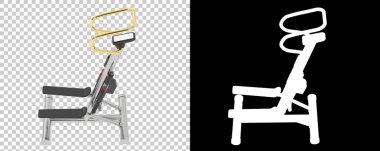 Manyetik motor arka planda izole edilmiş. 3d görüntüleme, illüstrasyon