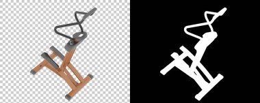 Manyetik motor arka planda izole edilmiş. 3d görüntüleme, illüstrasyon