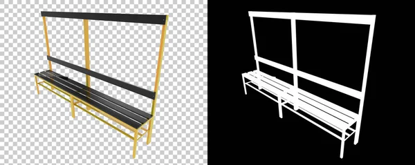 Ilustração Renderização Balneário Cadeira Mobiliário — Fotografia de Stock
