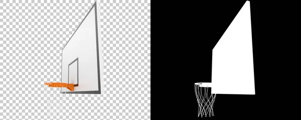 Баскетбольне Кільце Ілюстрація Рендеринга — стокове фото