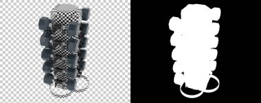 Halterleri çalıştırın. Ağır ekipmanlı spor salonu tezgahı