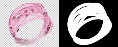 Dekoratif değerli mücevherlerin 3D çizimi