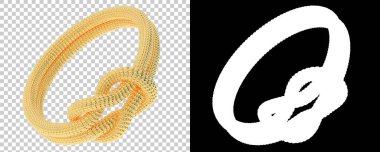 Dekoratif değerli mücevherlerin 3D çizimi