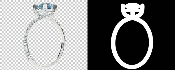 Arany Gyűrűk Elszigetelt Fehér Fekete Háttérrel Renderelés Illusztráció — Stock Fotó