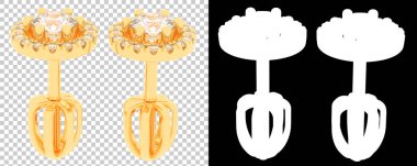 Dekoratif değerli mücevherlerin 3D çizimi