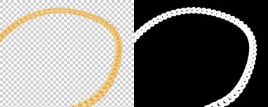 Dekoratif değerli mücevherlerin 3D çizimi