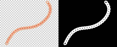 Dekoratif değerli mücevherlerin 3D çizimi