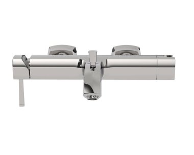 Musluk beyaz arkaplanda izole edildi. 3d görüntüleme - illüstrasyon