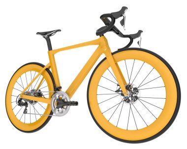 Beyaz arkaplanda klasik Bisiklet simgesi