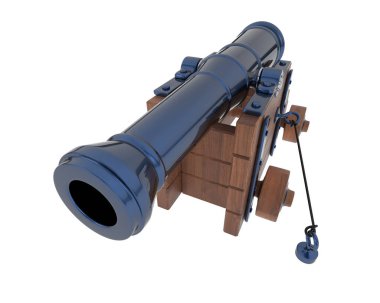 Bir donanma topunun 3 boyutlu canlandırması