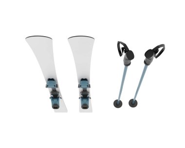 kayak beyaz arkaplanda izole edildi