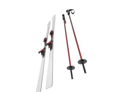 kayak beyaz arkaplanda izole edildi