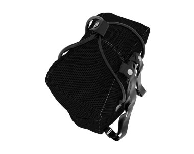 Arka planda izole edilmiş sırt çantası