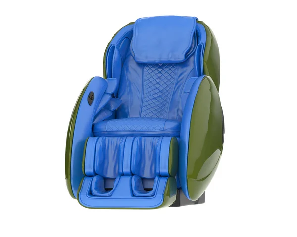 Massage chair isolated on white background. 3d rendering - illustration