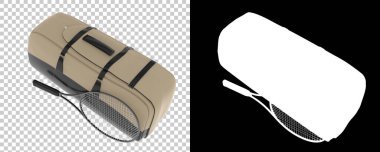 Raketler arka planda izole edilmiş. 3B görüntüleme - illüstrasyon