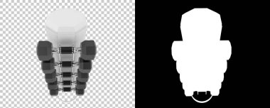 Spor ekipmanları arka planda izole edilmiş. 3d oluşturma