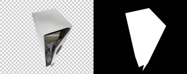 Arka planda jimnastik dolapları var. 3d görüntüleme - illüstrasyon