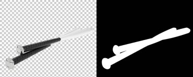 Beyzbol sopası ikonu, çizgi film stili. 