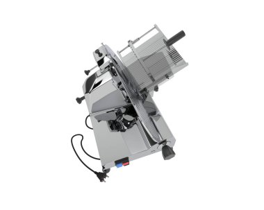 Beyaz arka planda izole edilmiş et dilimleyici. 3d görüntüleme - illüstrasyon