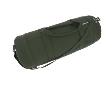 Spor çantası beyaz arka planda izole edilmiş. 3d görüntüleme - illüstrasyon