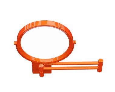 Shop sign isolated on white background. 3d rendering