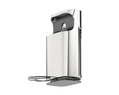 Air purifier isolated on background. 3d rendering